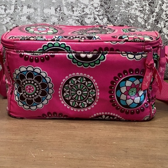 Vera Bradley Pink Floral Lunch Box - Picture 5 of 8